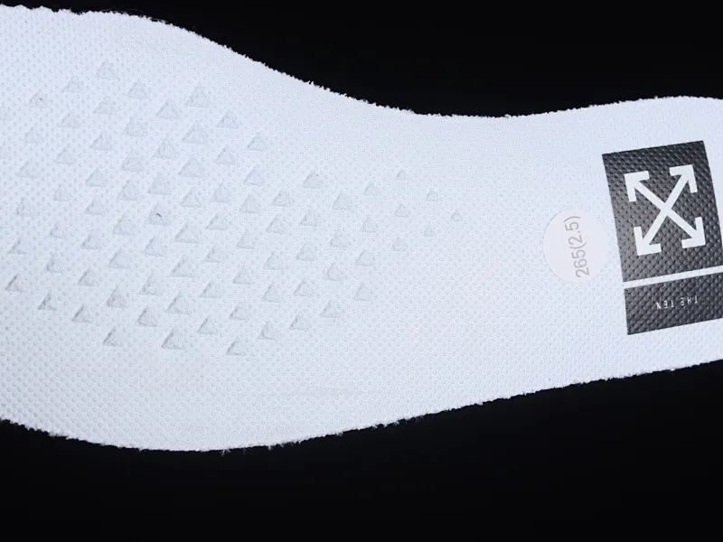 All categories Air Jordan Jordan series basketball shoes Air Jordan 1 High L version Off White x Air Jordan OW AJ1 Joe 1 joint all-white high-top basketball shoes AQ0818-100